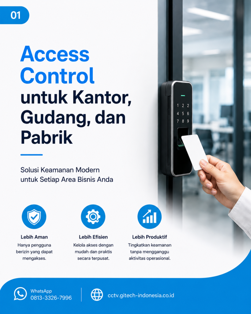 Access control sebagai solusi keamanan modern untuk kantor