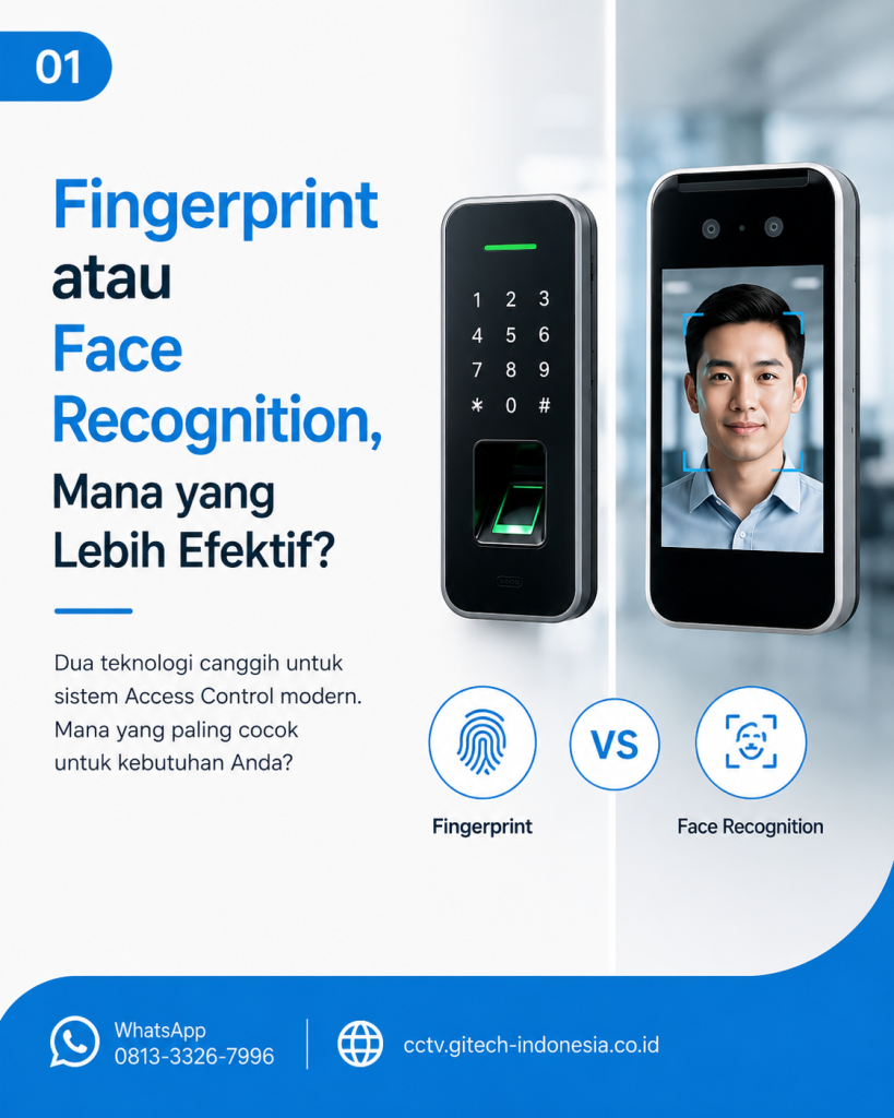 Fingerprint untuk sistem keamanan kantor