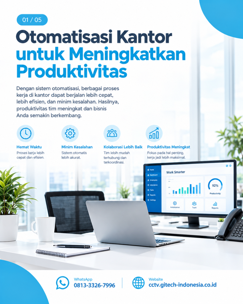 Otomatisasi kantor untuk meningkatkan produktivitas